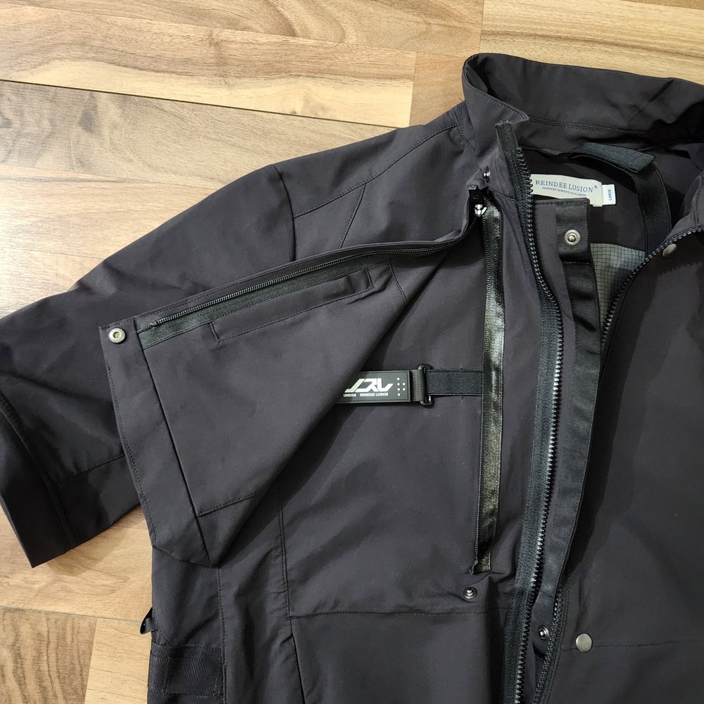 REINDEE LUSION × UNIDEN Limited Edition Jacket 84/100 Black Size Large - Picture 9 of 16